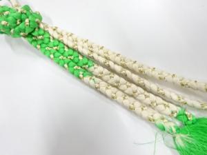 正絹　手組帯締め